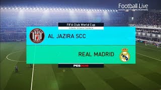 PES 2018  AL Jazira vs Real Madrid  Ronaldo 8 Goal  FIFA Club World Cup  الجزيرة  ريال مدريد [upl. by Eisaj500]