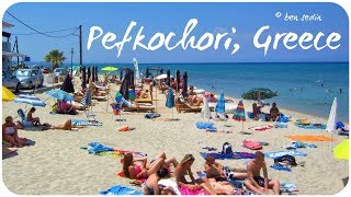 Pefkohori Grčka Pefkochori Greece [upl. by Nalehp127]