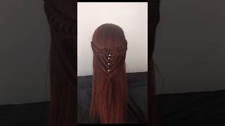 Best Hairstyle Tutorial For Wedding 🤩✨shorts hairstyle new glowyourfantacy [upl. by Stiles]