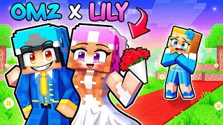 Omz MARRIED Lily In Minecraft [upl. by Eelirak]