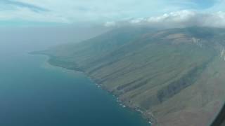 approaching and landing on Maui Hawaiis main airport at Kahului [upl. by Aretina486]