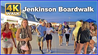 【4K】WALK New JERSEY SHORE  Jenkinson Boardwalk USA 4k video [upl. by Adnilasor497]