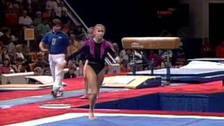 Shannon Miller  Floor Exercise  1996 US Gymnastics Championships  Women [upl. by Llenroc]