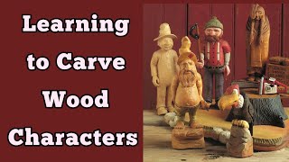 Learning to Carve Wood Characters [upl. by Medwin]