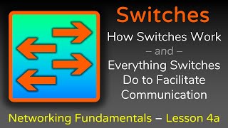 Everything Switches do  Part 1  Networking Fundamentals  Lesson 4 [upl. by Aicitan]