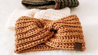 THE ANDES HEADBAND  CROCHET TUTORIAL  CJ Design By Danii´s Ways [upl. by Eyaj]