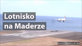 ✈✈✈ Lotnisko i lądowanie na Maderze ✈✈✈ [upl. by Ettennahs]