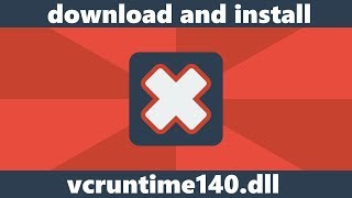 How to fix VCRUNTIME140dll is missing from your computer error [upl. by Llemaj]