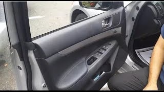 Nissan and Infiniti Door Lock Replacement How to Replace Door Lock Actuator or Handle [upl. by Inacana]