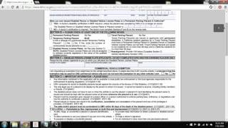 How to Apply for a Disablity Placard in California [upl. by Eirruc]