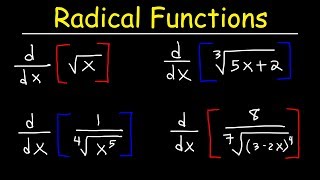 Derivatives of Radical Functions [upl. by Notsirhc]