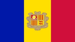 Himno Nacional de Andorra  National Anthem Of Andorra CATESPENG [upl. by Meekahs]