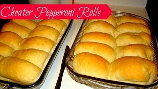 CHEATER PEPPERRONI ROLLS [upl. by Inaleon]