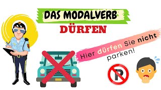 Das Modalverb DÜRFEN  Deutsch lernen  Learn German [upl. by Ttereve]