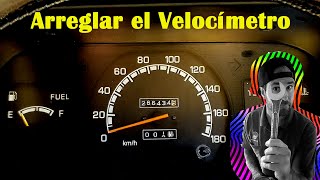 Arreglar el VELOCIMETRO  CUENTAKILOMETROS analogico [upl. by Heger]