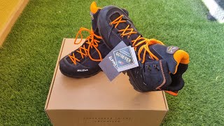 Salewa Mountain Trainer 2 Mid GTX Unboxing [upl. by Narmak]