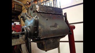 Farmall Super M Rebuild Ep28 Installing The Oil Pump Oil Pan amp Water Jacket Cover [upl. by Oniskey]