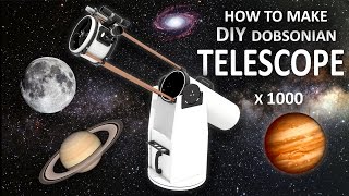 How To Make DIY Telescope  Experiment At Home [upl. by Cristabel]