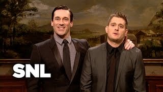 Hamm amp Bublé  SNL [upl. by Itak]