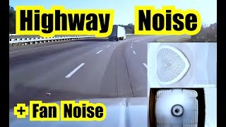 10 HOURS of HIGHWAY DRIVING ENGINE SOUND EFFECT  FAN NOISE  CAR RIDE HIGHWAY NOISE [upl. by Akeem]