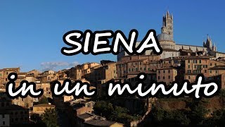 Cosa vedere a Siena 10 cose da fare in un giorno a Siena [upl. by Aire]