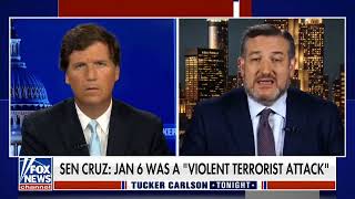 Tuckers heated Ted Cruz interview 1622 [upl. by Htide]