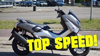 YAMAHA NMAX 155 TOP SPEED [upl. by Gabby13]