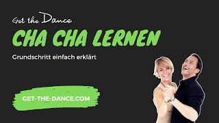 Get the Dance – Online Tanzkurs – Cha Cha Teil 1 Grundschritt  getthedancecom [upl. by Abad]