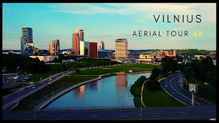 VILNIUS  4K AERIAL DRONE [upl. by Van]