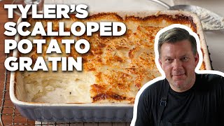 Tyler Florences Creamy Scalloped Potato Gratin  Food Network [upl. by Rol]