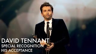 NTA 2015 David Tennants Special Recognition  His Acceptance [upl. by Olav]