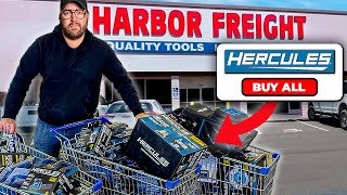 I Bought Every Hercules Tool at Harbor Freight [upl. by Mulligan]