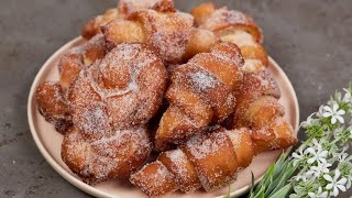 Fried croissants a delicious recipe ready in a few steps [upl. by Amador708]