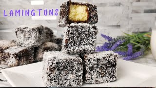 Super Easy amp Tasty Lamingtons Recipe [upl. by Ledda]