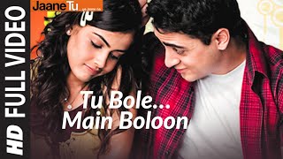 Full Video Tu Bole Main Boloon  Jaane Tu Ya Jaane Na  AR Rahman  Imran Khan Genelia Dsouza [upl. by Ark297]