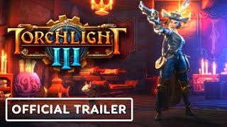 Torchlight 3  Official Sharpshooter Reveal Trailer [upl. by Doolittle]