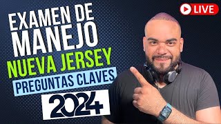 EXAMEN TEORICO DE MANEJO NEW JERSEY 2024 I Aprobarás con estas preguntas [upl. by Kienan]