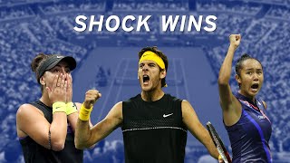 Biggest Upsets in History  US Open [upl. by Massingill]