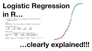 Logistic Regression in R Clearly Explained [upl. by Laise]