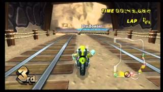 Mario Kart Wii Warios Gold Mine [upl. by Laet618]