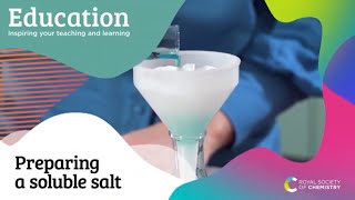 Preparing a soluble salt  14–16 Practicals [upl. by Ttcos]