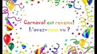 Carnaval est revenu [upl. by Nnyleak]