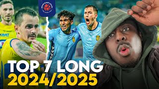 The 7 Most EPIC Longrange Goals in ISL 202122 [upl. by Alemap776]