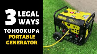 Choosing a Backup Generator Plus 3 LEGAL House Connection Options  Transfer Switch and More [upl. by Jamaal]