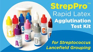 StrepPRO™ Streptococcal Grouping Kit [upl. by Lagas]