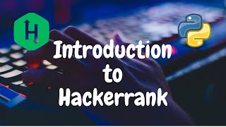 01  Introduction to Hackerrank  Hackerrank Solution  Problem Solving [upl. by Foscalina]