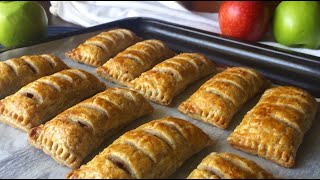 Baked Apple Pie Pockets  Simple amp Healthy Filling  Ems Kitchen [upl. by Yentroc186]