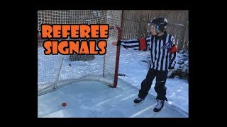 Referee Signals  Hockey Tips for Kids [upl. by Spalla898]