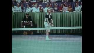 Rod Laver v Bjorn Borg SemiFinal  WCT Finals 1975 Dallas [upl. by Enala602]