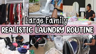 ✨NEW✨ LETS DO LAUNDRY  LAUNDRY ROUTINE  LAUNDRY MOTIVATION AtHomeWithSherley [upl. by Ytrebil42]